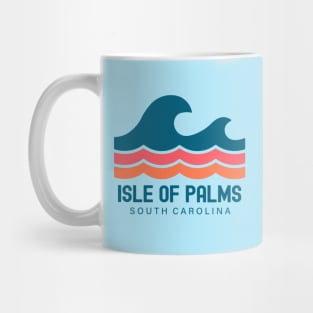 Isle of Palms South Carolina Vintage Wave Mug